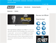 Tablet Screenshot of naso.org
